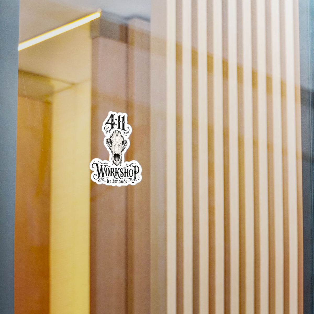 Vinyl Bear Skull Logo
